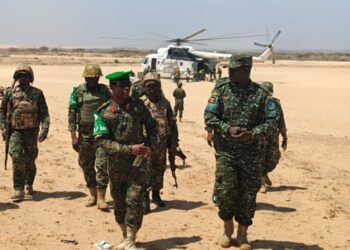 UPDF Battle Group 45 Lauded for Discipline and Mission Readiness in Somalia