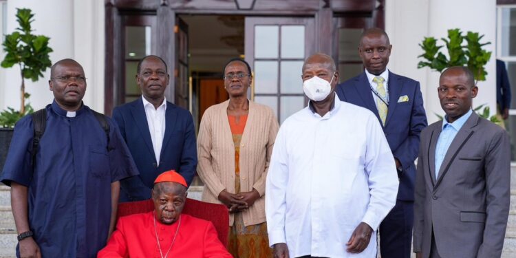 President Museveni honours Cardinal Wamala, pledges support for hospital and legacy museum