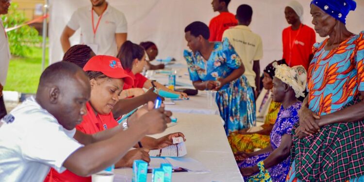 Thousands Turn Up for Day Two of Rajiv Ruparelia Memorial Eye Camp in Bukedea