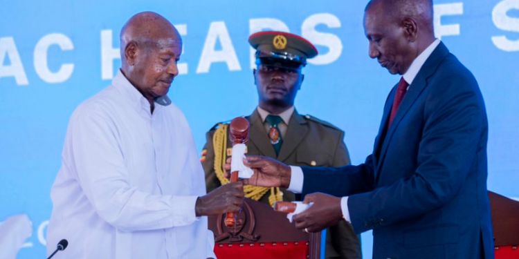 Museveni Takes Over Leadership of the East African Community at Arusha Summit