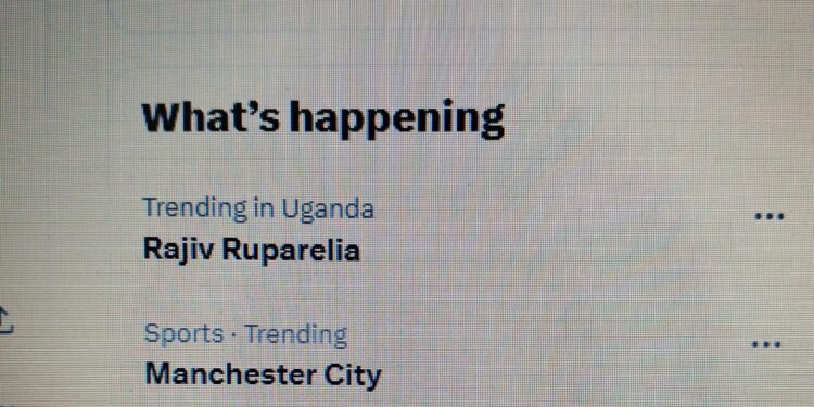 Rajiv Ruparelia Trends as Bukedea Eye Camp Initiative Wins Public Praise