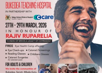 Bukedea Residents to Benefit from Free Eye Care Camp in Memory of Rajiv Ruparelia