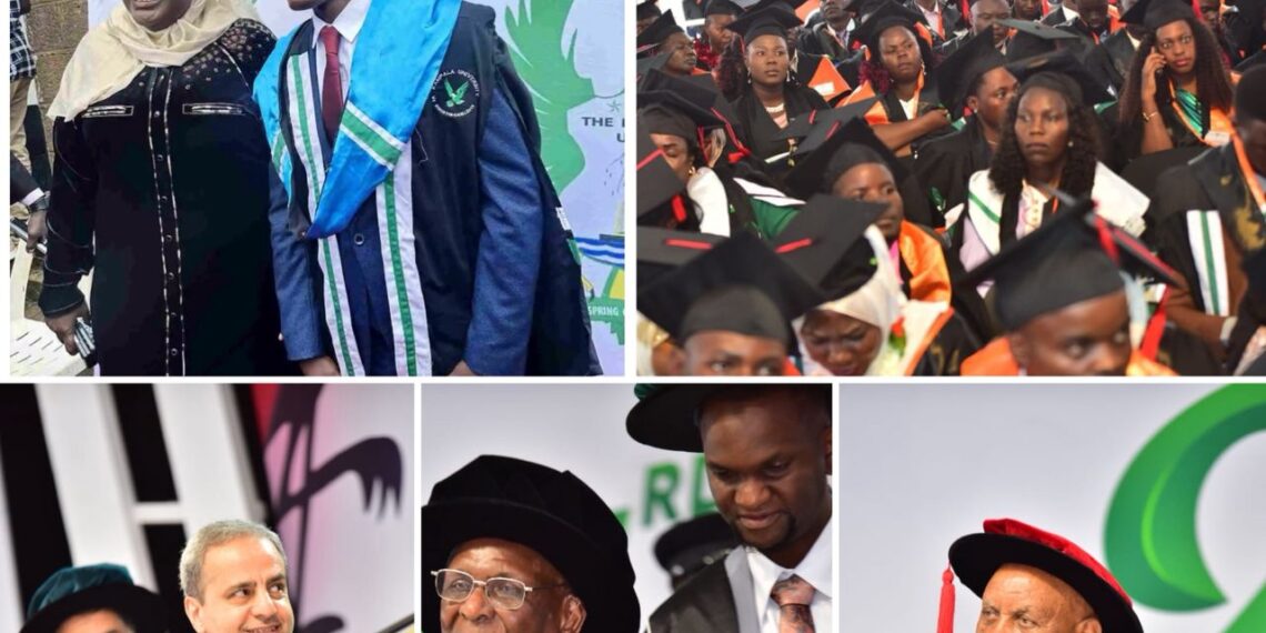 Hajjat Namyalo Salutes Prof. Kateregga as Education Pillar and Job Creator at Kampala University’s 23rd Graduation