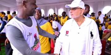 Gen.Muhoozi Hails Dr. Sudhir for Attending Birthday Run, Praises His Business Leadership