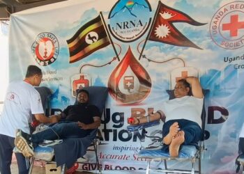 Dr. Sudhir, Nepalese community donate blood to mark Kabaka’s birthday