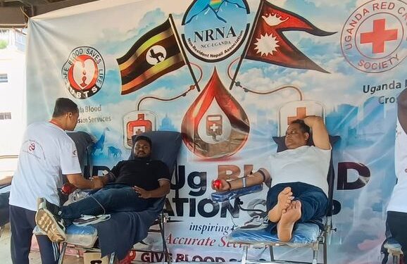 Dr. Sudhir, Nepalese community donate blood to mark Kabaka’s birthday