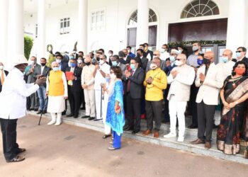 Sudhir Ruparelia, Indian Association Rally Behind Museveni’s New Five-Year Term