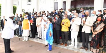 Sudhir Ruparelia, Indian Association Rally Behind Museveni’s New Five-Year Term