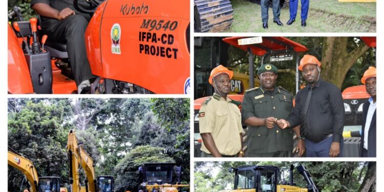 UWA Acquires Heavy Equipment to Boost Infrastructure Development in Conservation Areas