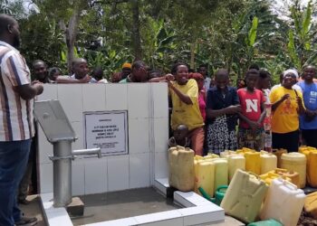 Hon. Mafabi Asha Nabulo Launches Borehole Projects to Improve Water Access in Bukiise, Sironko District