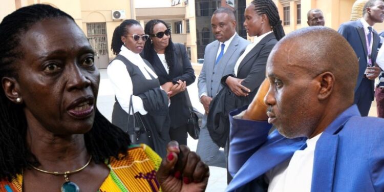 Drama at Entebbe as Uganda Deports Besigye, Lukwago Lawyer Martha Karua