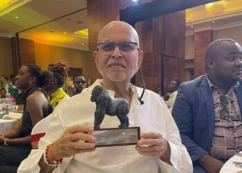 UTA Honours Sudhir Ruparelia With Silverback Award for Tourism Excellence