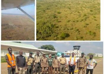 UWA Begins Aerial Wildlife Survey to Boost Conservation in Bokora–Matheniko Reserve