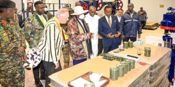 Persident Museveni commissions NEC meat and beans processing factory, urges increased agro-processing