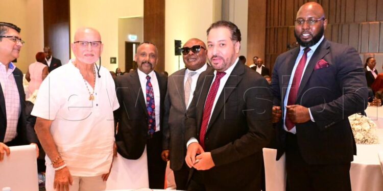 Tycoon Sudhir Ruparelia Joins Kampala Business Leaders for Marriott Hotel Inauguration