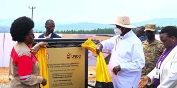 Museveni Breaks Ground for Shs1.15 Trillion Kampala Fuel Storage Terminal