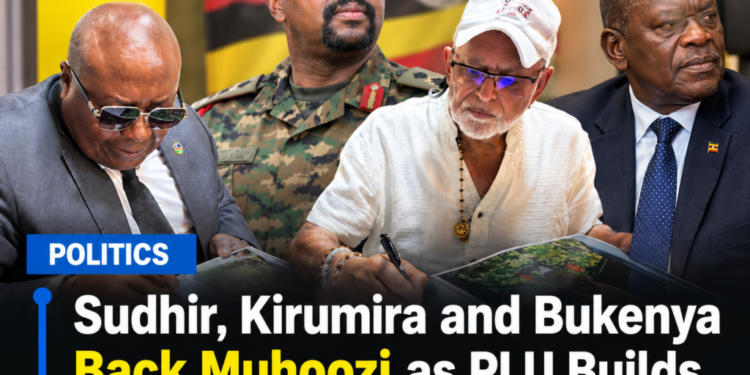 Muhoozi thanks Sudhir for backing his 2031 presidential bid