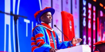 Dr. Muganga Calls for Laptop Access for Learners as Victoria University Graduates 2,600