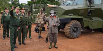 Museveni Commisions $53m Military Repair Facility as Uganda Deepens Ties with Russia